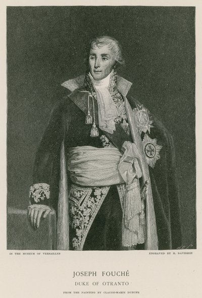 Joseph Fouché, Herzog von Otranto von Claude Marie Dubufe